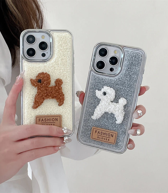 Plush Poodle Phone Case