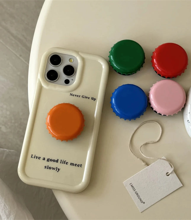 Bottle Cap Phone Pop Socket