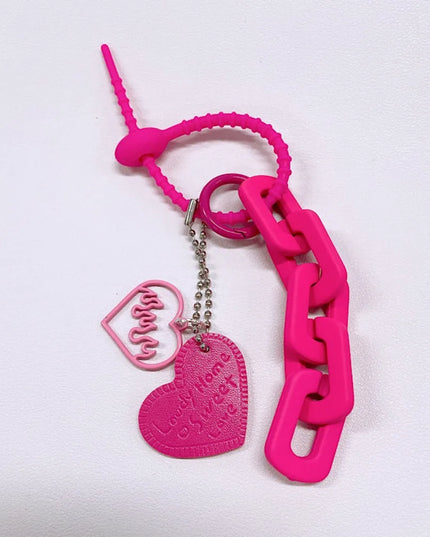 Chained Heart Keychain