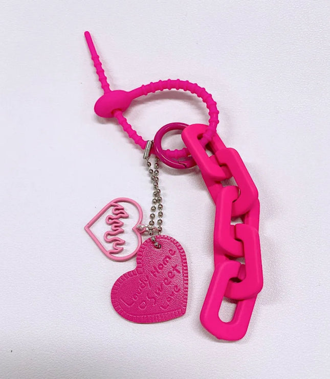 Chained Heart Keychain