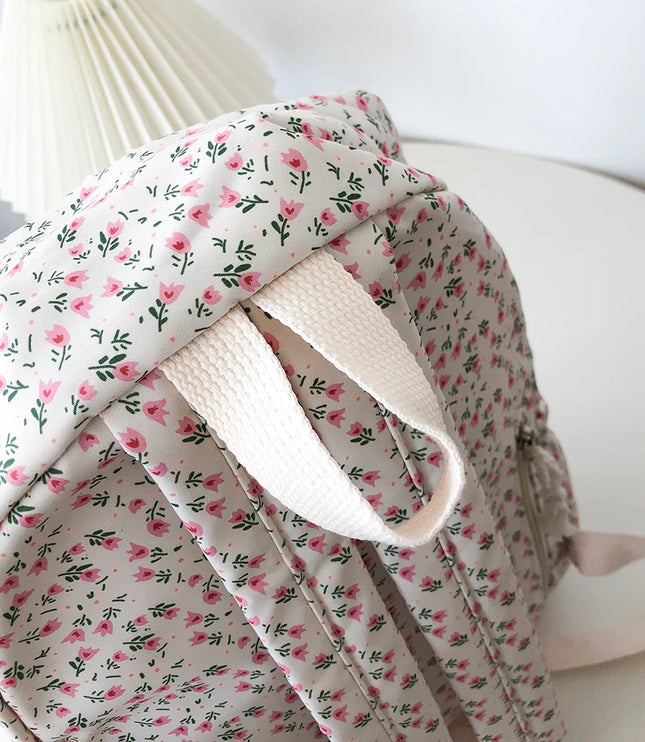 Floral Pattern Backpack