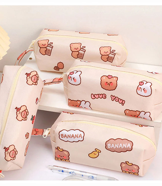 Cartoon Bear Pencil Case