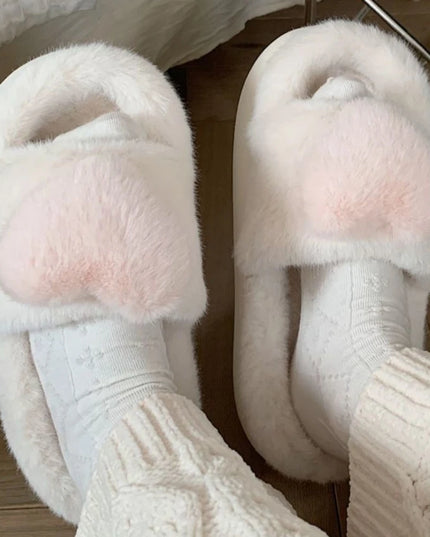 In Love Plush Slippers