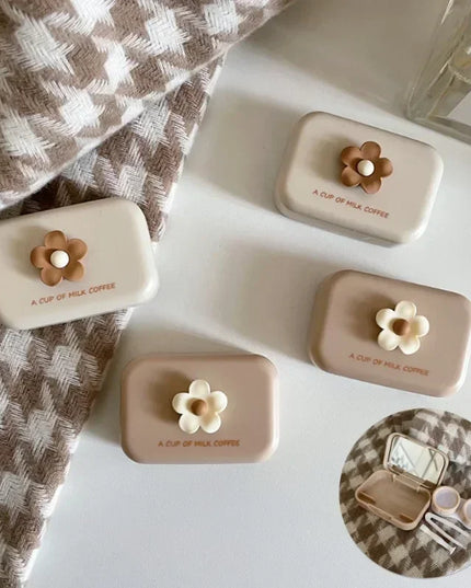 Milk Tea Contact Lens Case