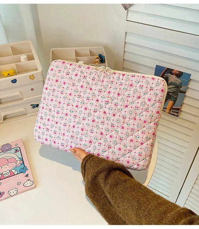 Cute Floral Laptop Sleeve