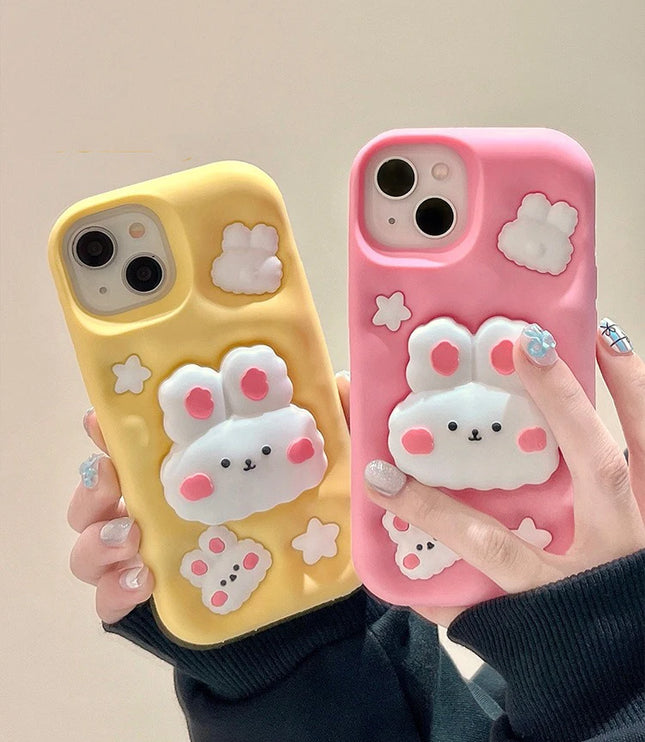 Cute 3D Rabbit Phone Case