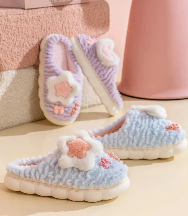 Cute Star & Moon Slippers