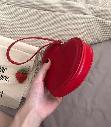 Red Heart Handbag