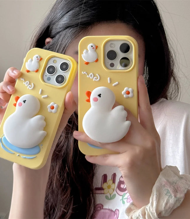 Duck Popsocket Phone Case