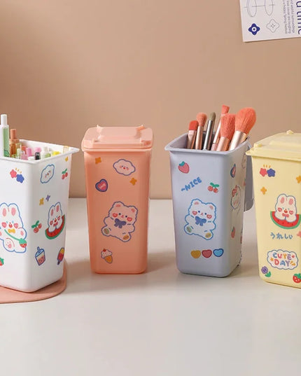 Trash Can Pencil Holder