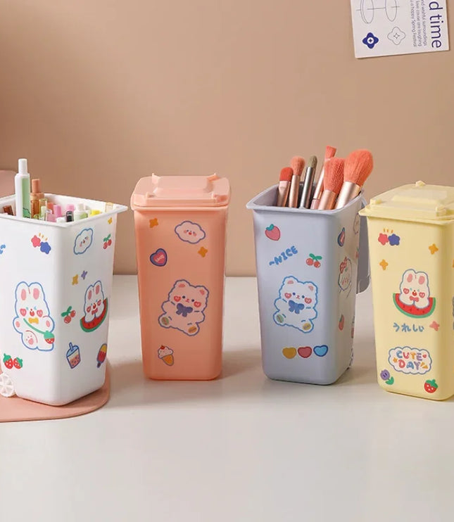 Trash Can Pencil Holder