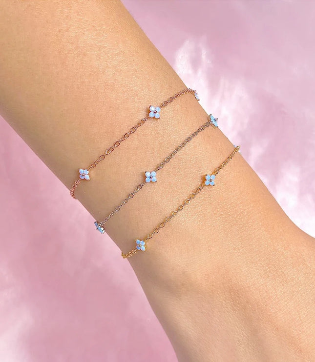 Mini Blue Blossom Bracelet