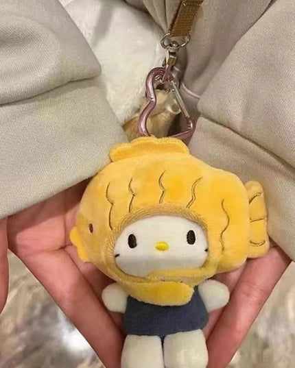 Hello Kitty Taiyaki Bag Charm