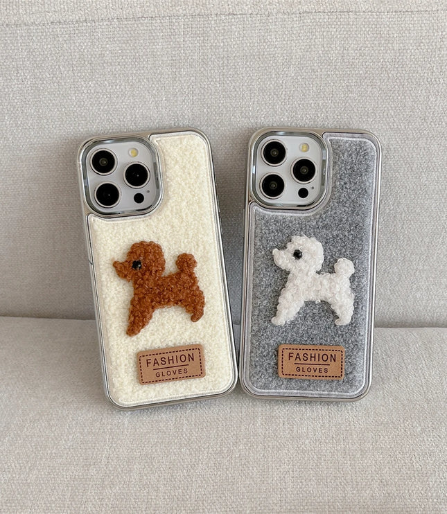 Plush Poodle Phone Case