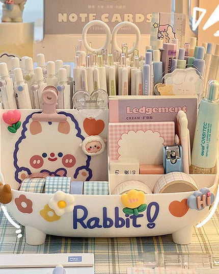 Rabbit Pen Holder & Desk Organizer