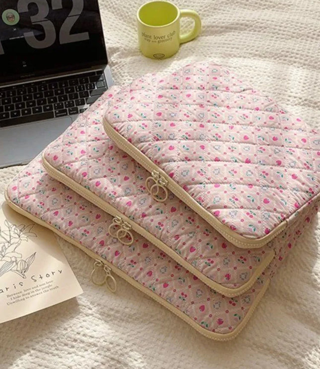 Cute Floral Laptop Sleeve