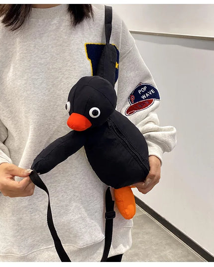 Black Penguin Backpack