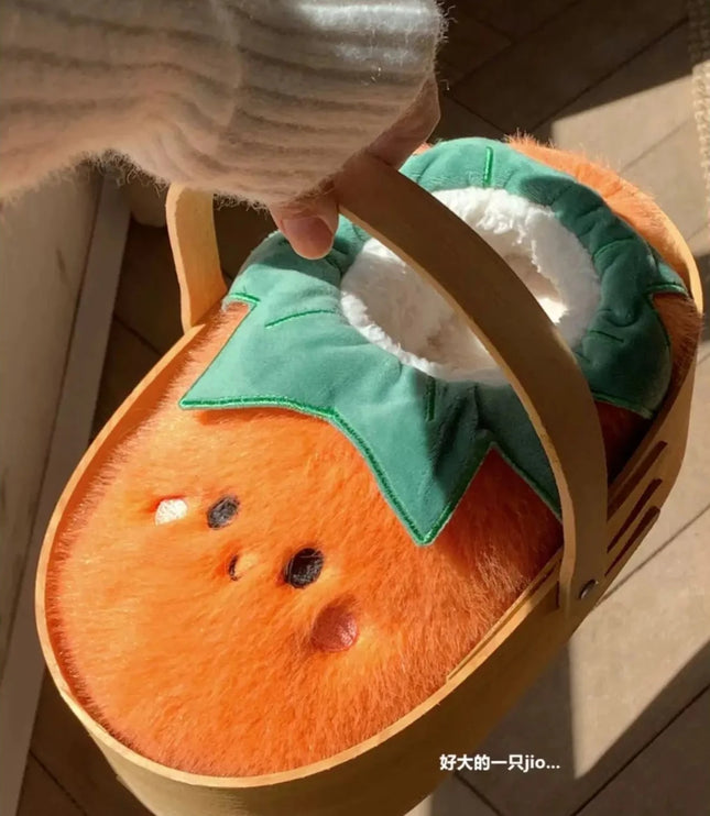 Veggies Plush Slippers