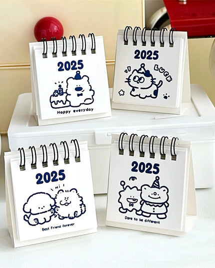 Mini Cartoon Desk Calendar