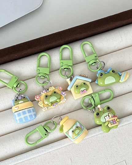 Cute Frog Keychain