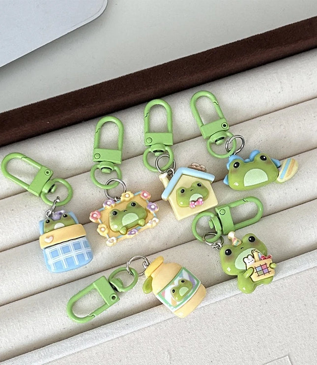 Cute Frog Keychain