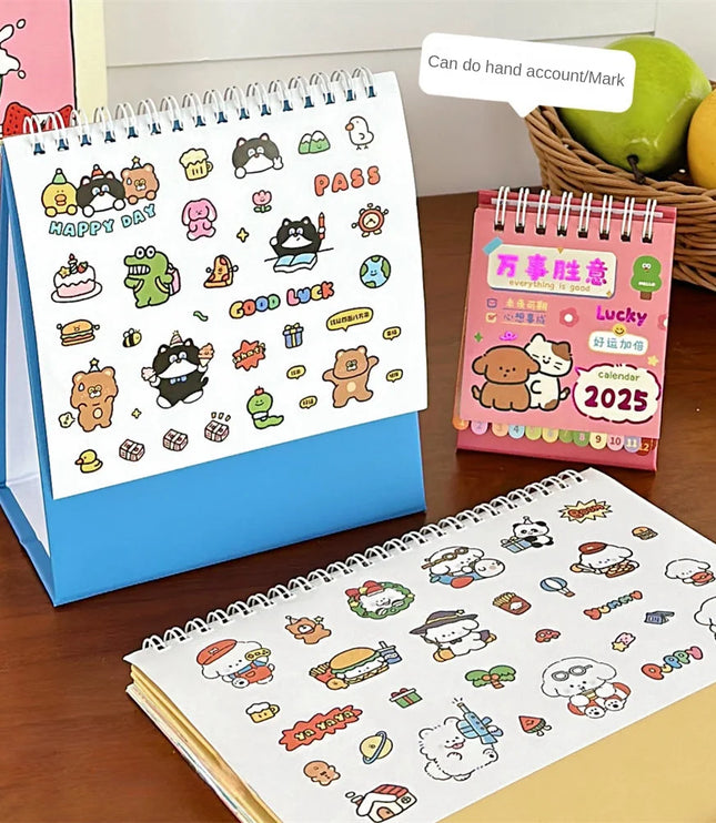 Cartoon Animal Desk Calendar