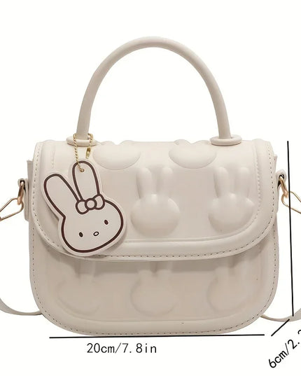 Bunny Embossed Handbag & Crossbody