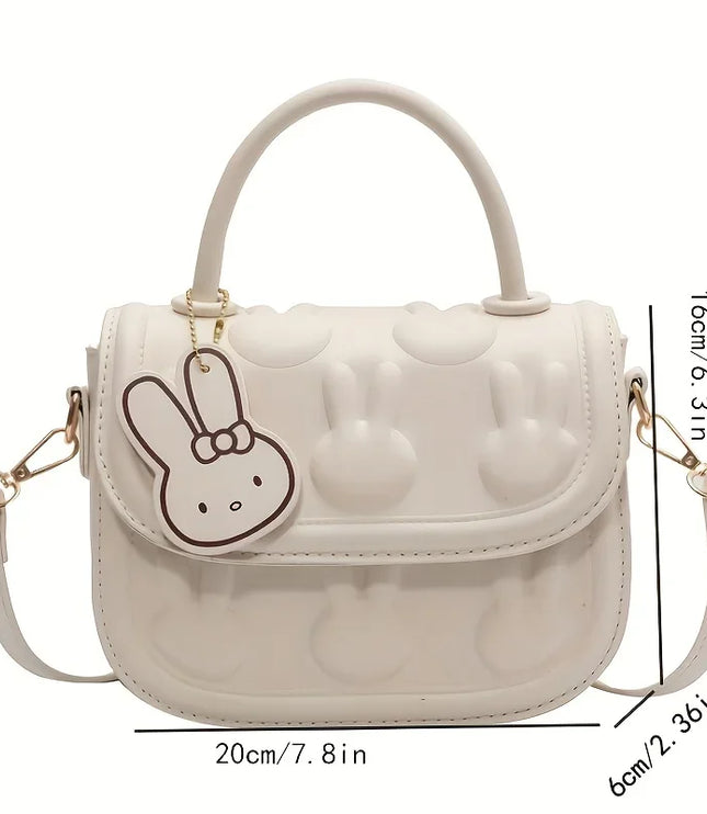 Bunny Embossed Handbag & Crossbody