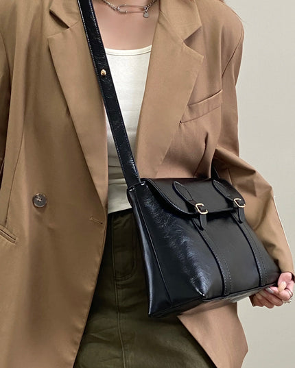 Vintage Cherry Red Shoulder Bag