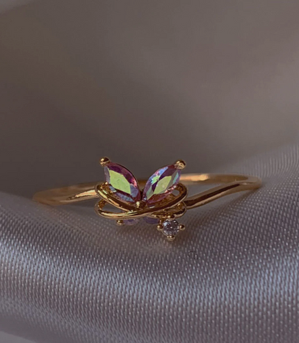 Galaxy Butterfly Ring