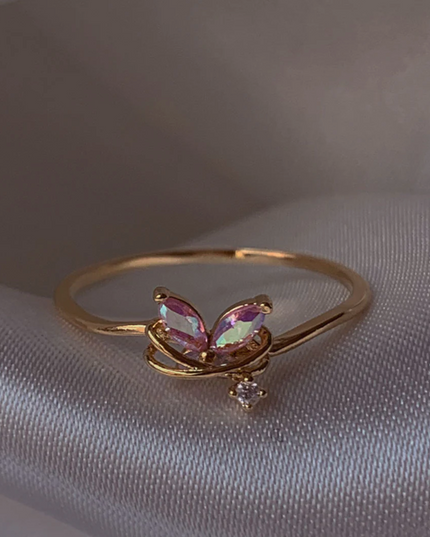 Galaxy Butterfly Ring