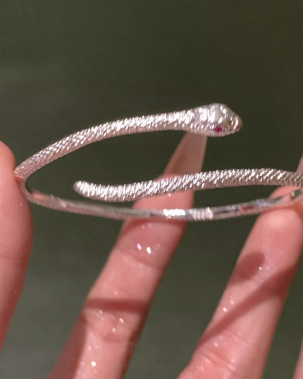 Silver Snake Bracelet