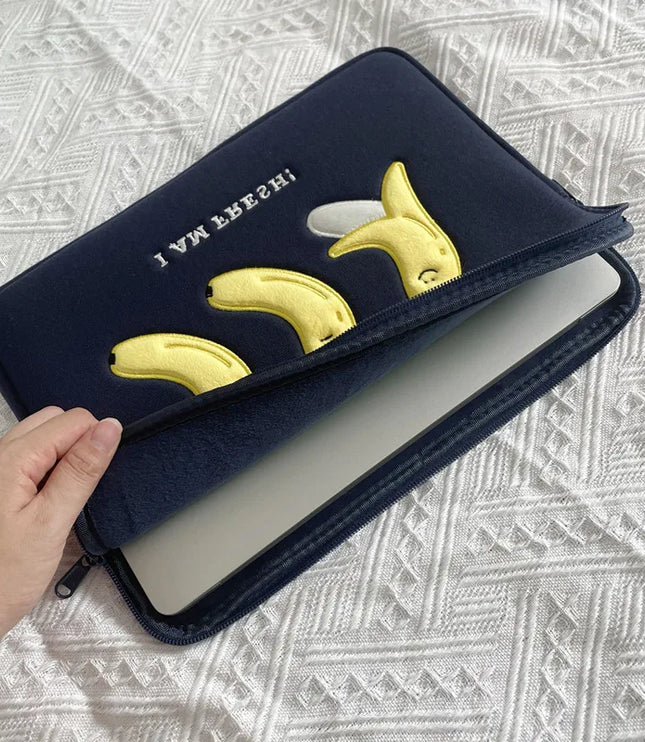 Cute Banana Laptop Sleeve