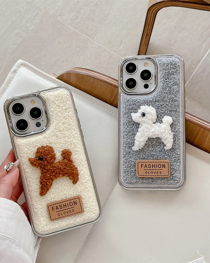 Plush Poodle Phone Case