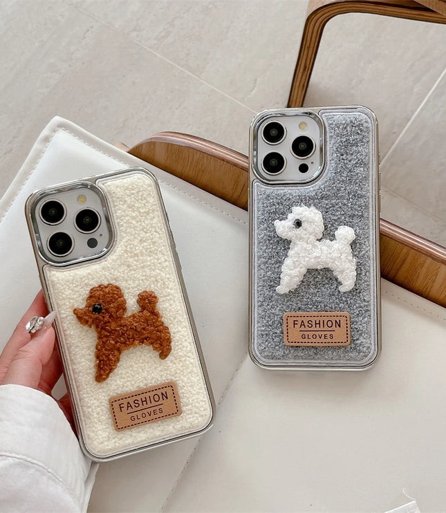 Plush Poodle Phone Case