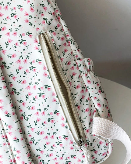 Floral Pattern Backpack