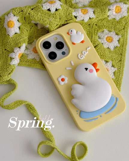 Duck Popsocket Phone Case