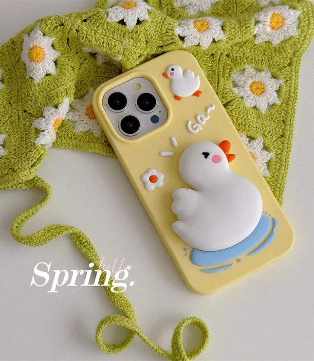 Duck Popsocket Phone Case