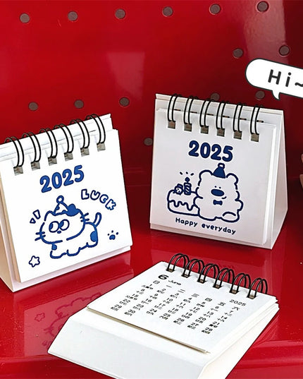 Mini Cartoon Desk Calendar