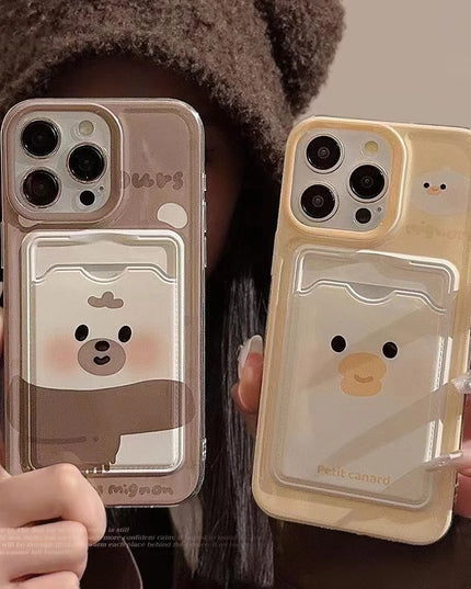 Bear & Duck Phone Case