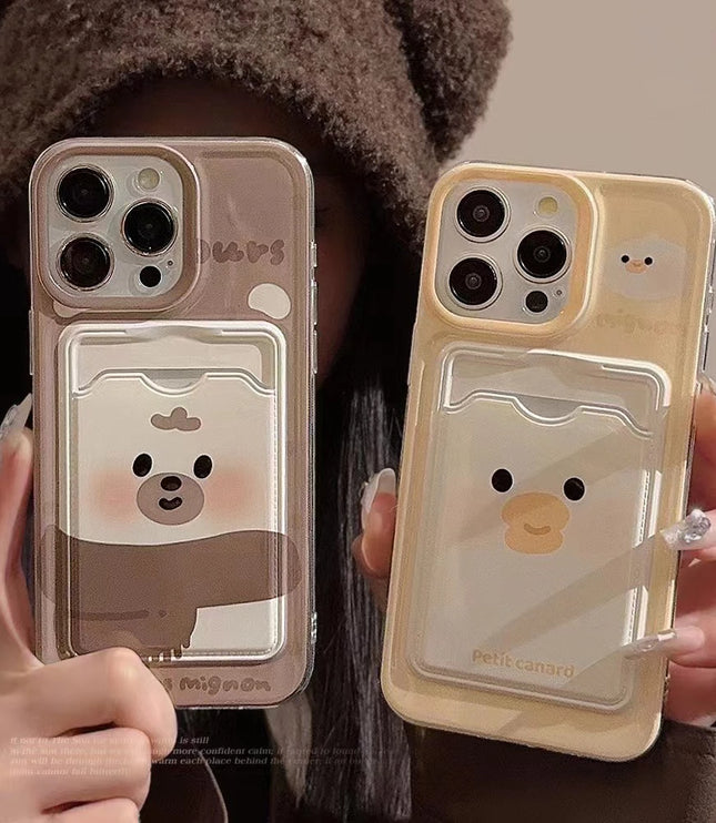 Bear & Duck Phone Case