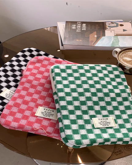 Checkered Laptop Sleeve