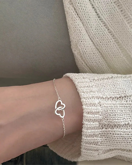 Interlocking Hearts Bracelet