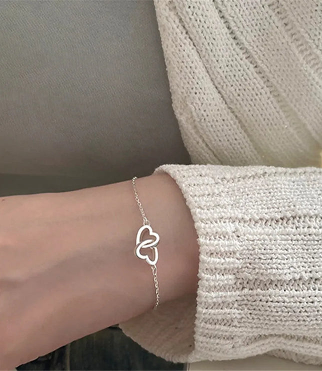 Interlocking Hearts Bracelet