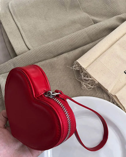 Red Heart Handbag