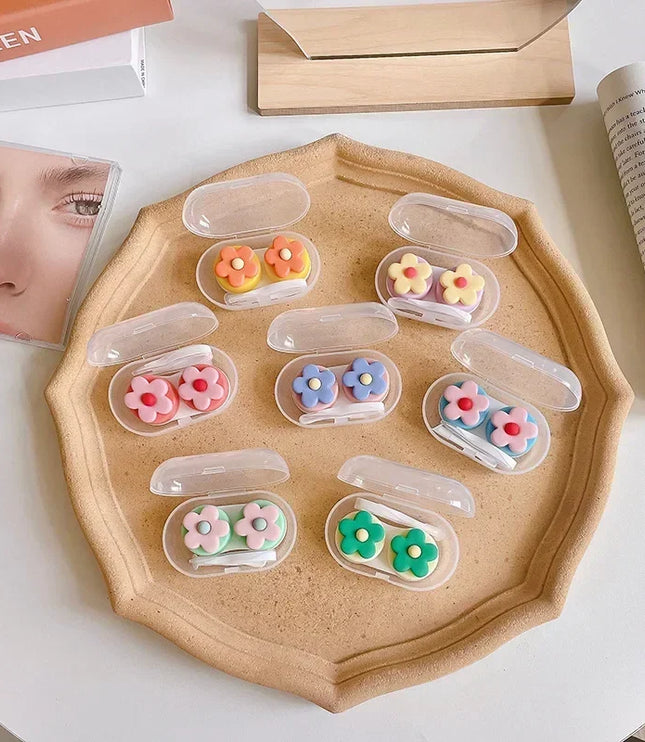 Flower Contact Lens Case