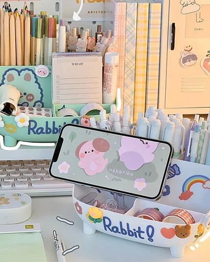 Rabbit Pen Holder & Desk Organizer