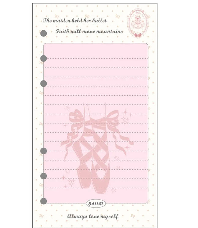 A7 Ballet Notebook