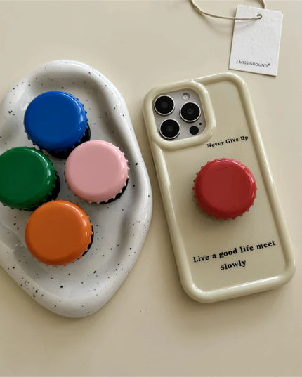 Bottle Cap Phone Pop Socket