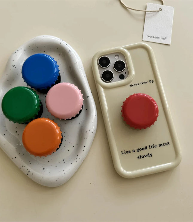 Bottle Cap Phone Pop Socket